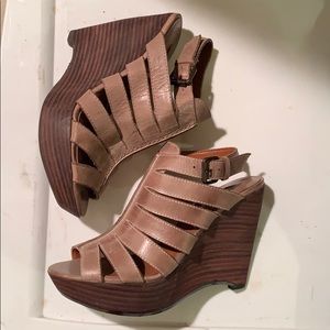 Max Studio Platform Wedge Sandals